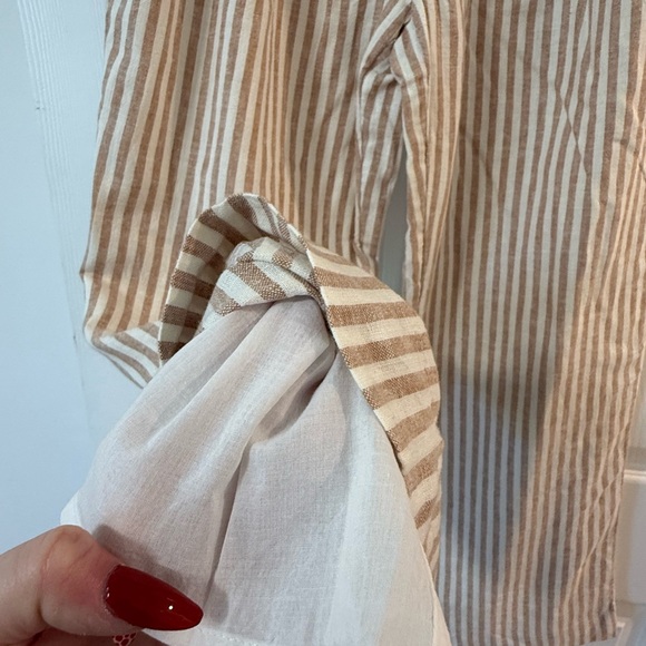 Abercrombie Linen blend tailored pants - Picture 3 of 6